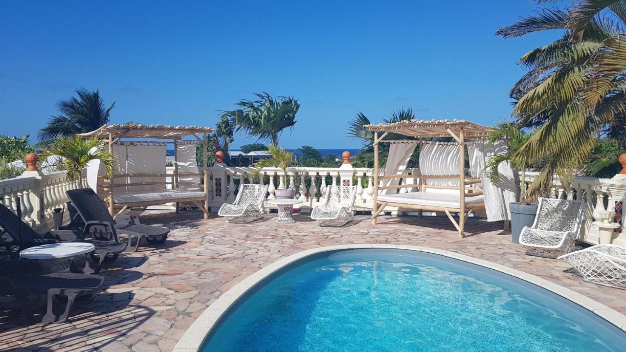 Le Moulin De La Baie Piscine Vue Mer 르 물레 외부 사진